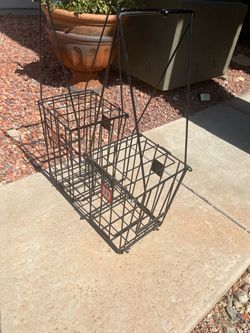 2 Wilson Tennis Ball Hopper Basket