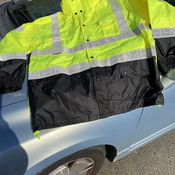 ML Kushigo Safety Raincoat -New