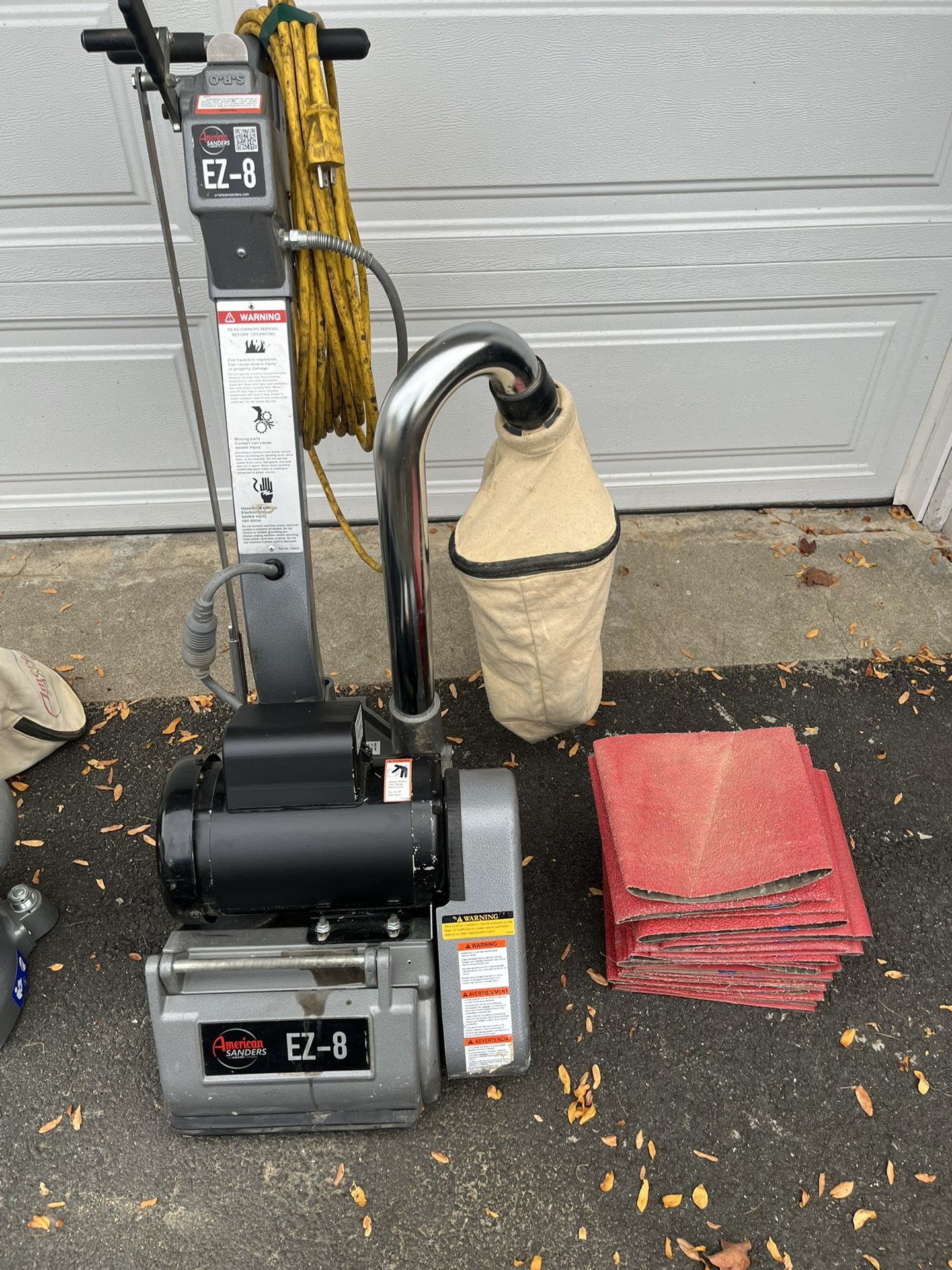 American Sanders EZ-8 Drum Sander