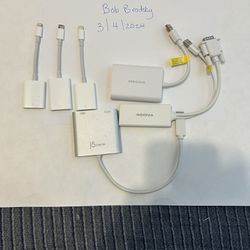 Apple and J5createUSB-C to SD Card Reader and A/C Adapters