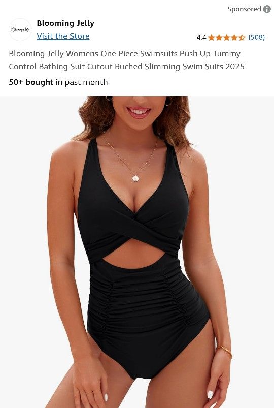 New Beautiful Tummy Control Bathing suit Size 2xl . See Photos. CASH Pickup Only