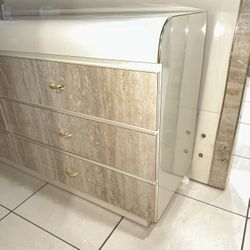 Free Dresser With Mirror, Drawer Chest And Headboard !