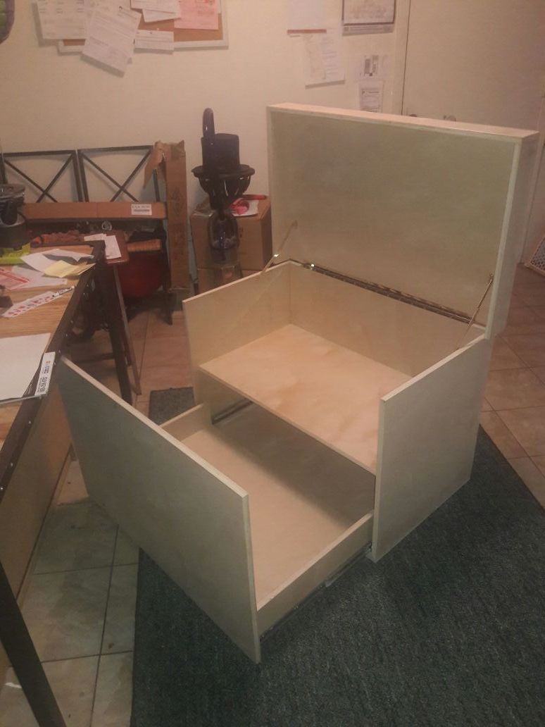 Custom made shoe box
