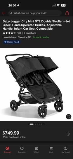 Baby Jogger City Mini GT2 All-Terrain Double Stroller