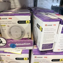 Kidde Hardwired Interconnectable Smoke and Carbon Monoxide Detector, AA Battery