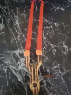 Hand made slingshot