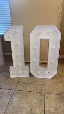 4ft Marquee Numbers