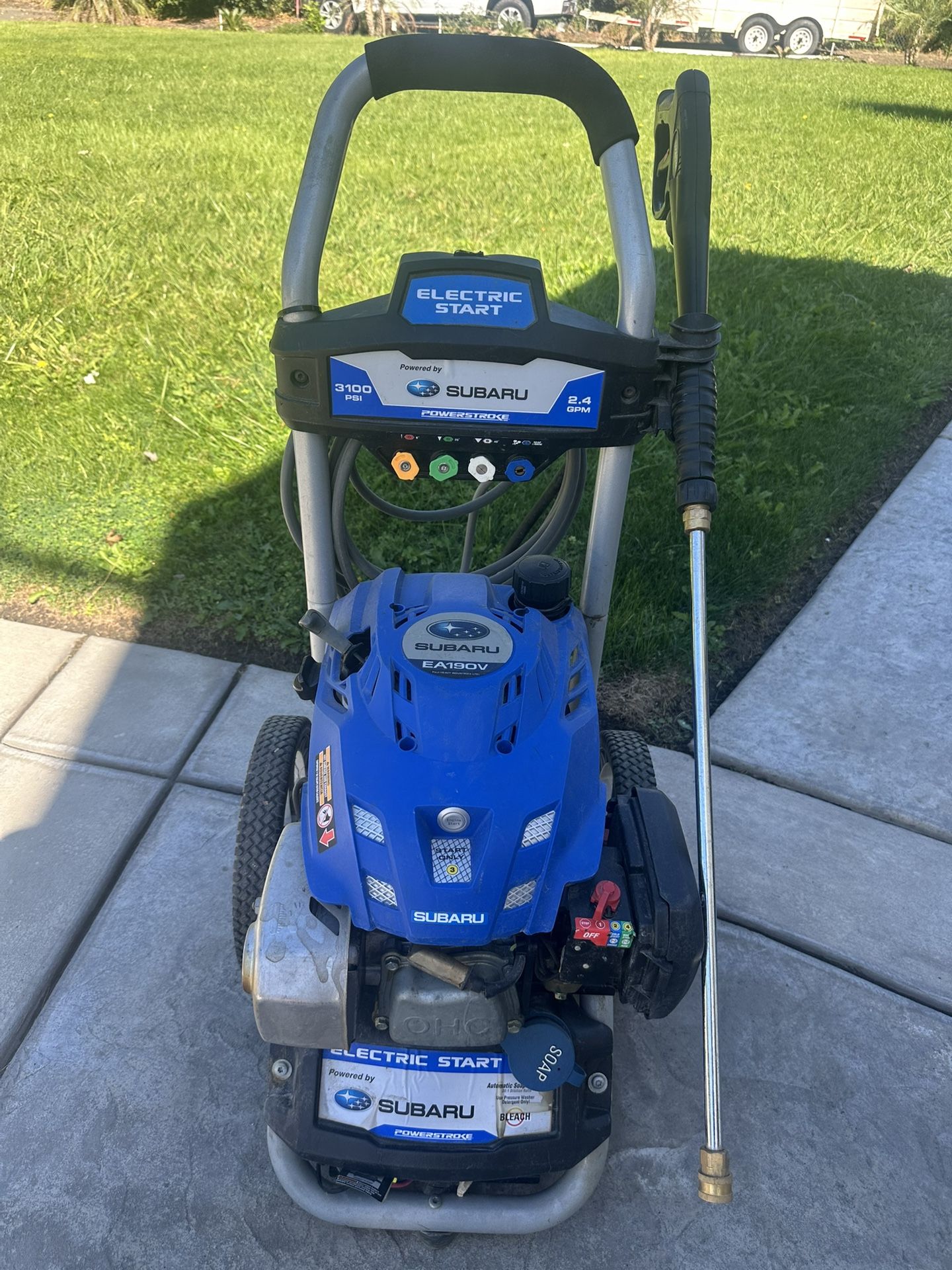 Subaru 3100psi Pressure Washer