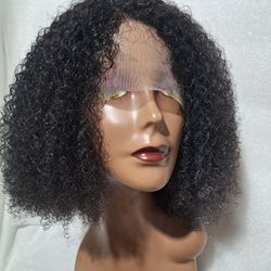 100 Percent Human Hair Lace Lace Front Wig 