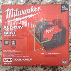 Milwaukee Green Laser