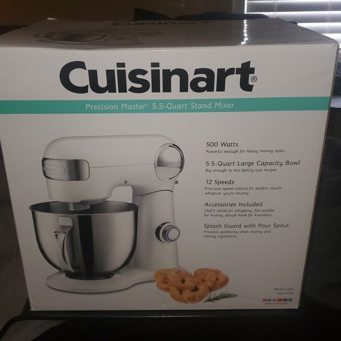 CUISINART PRECISION MASTER 5.5 STAND MIXER* for Sale in Fontana, CA -  OfferUp