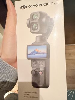 New DJI osmo pocket 4P (pro)