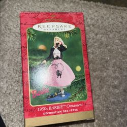 1950s Barbie Ornament 