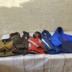 Boys 6-7 Winter/Snow Jackets $8-48 (See Description)