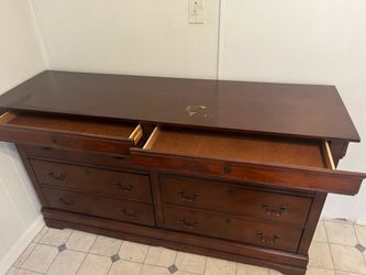 Wood oak dresser