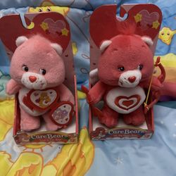 Valentines Day All My Heart and Love A Lot Care Bears in Boxes