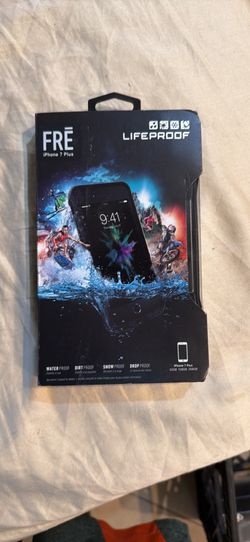 Lifeproof Fre Waterproof case for iPhone 7 Plus, Asphalt Black