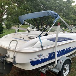 1996 Excel Boat And A Trailer