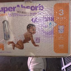 Super Absorbers Pampers Size 3 And 1
