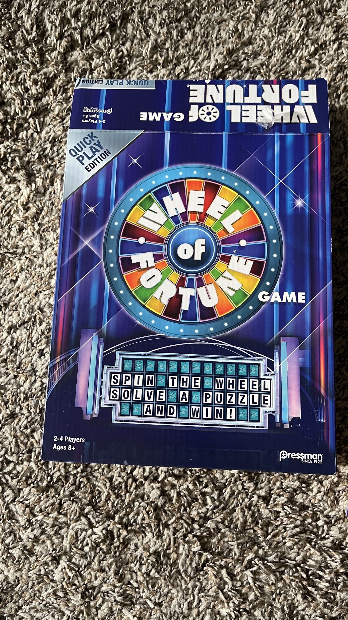 Wheel of Fortune Game: Quick Play Edition