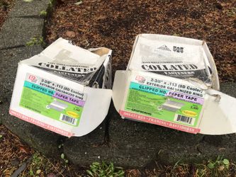 Exterior Galvanized Nails Paper Tape