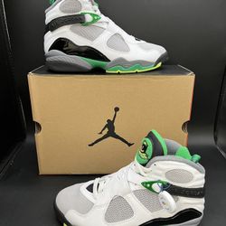 Nike Air Jordan Retro 8 University Of Oregon PE Ducks Size 7 DS *5661
