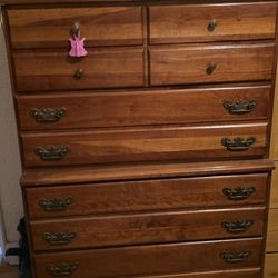 Wooden Dresser 4 Big Drawers