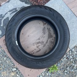 215/55r16 one tire, almost new $100