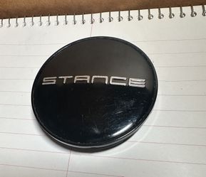 087 Stance Black Center Cap 