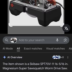 16” skillsaw/beam saw