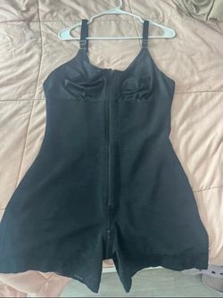 Black Full Body Shaper with Zipper