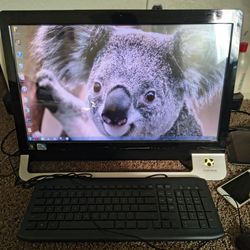 Gateway - 23" Touchscreen All-in-One Computer - 4 GB Memory - 500 GB Hard Drive