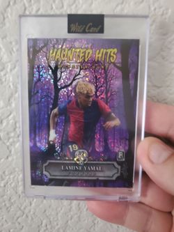 2025 Wild Card Haunted Hits Multi Sport LAMINE YAMAL 3/3 🔥 Beautiful 😍