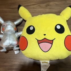 Pikachu plushy