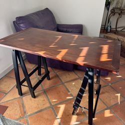 Pier One Saw Horse Desk 