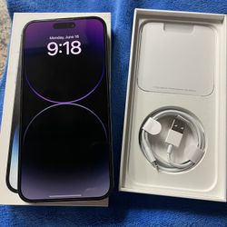 iPhone 14 Pro Max 128gb UNLOCKED deep Purple 