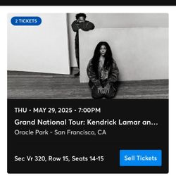 Kendrick Lamar San Francisco