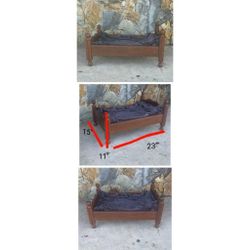 Wooden Dog Bed, Puppy Home, Small Animal Shelter