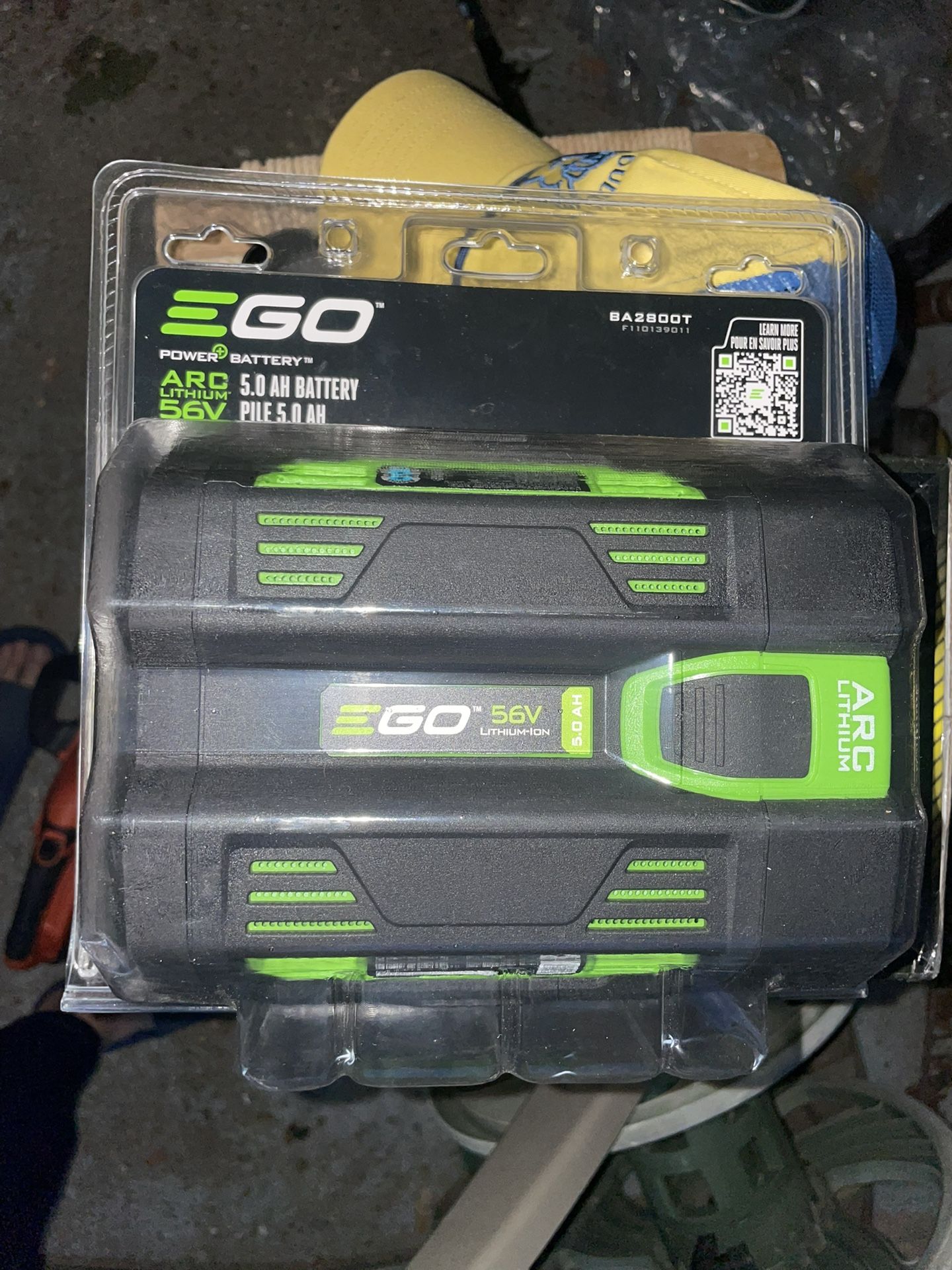 EGO Power+ 56 volt 5 ah Lithium ion battery