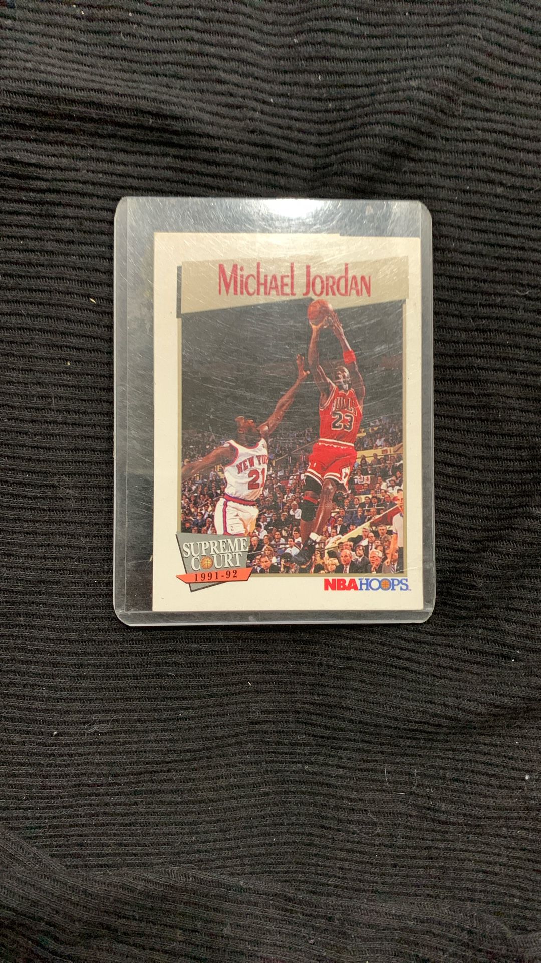 2 Micheal Jordan Cards Back To Back