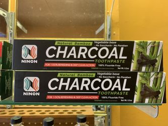 Charcoal toothpaste- FLUORIDE FREE