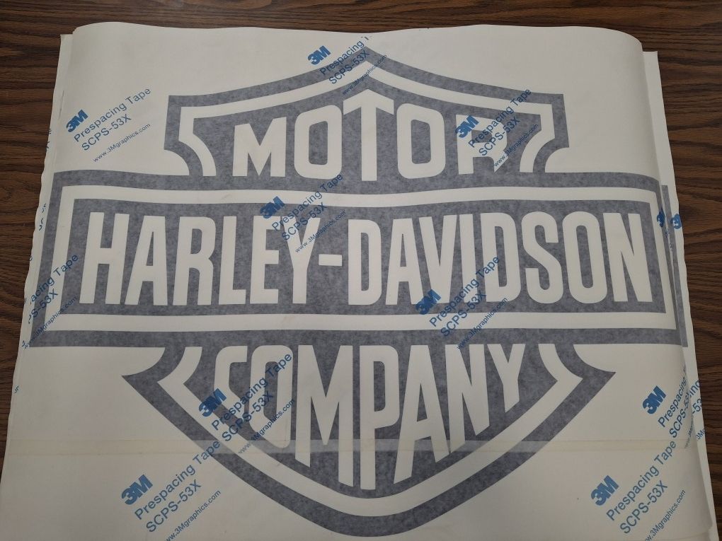 Harley Davidson Decal Sticker 32x24 Inches