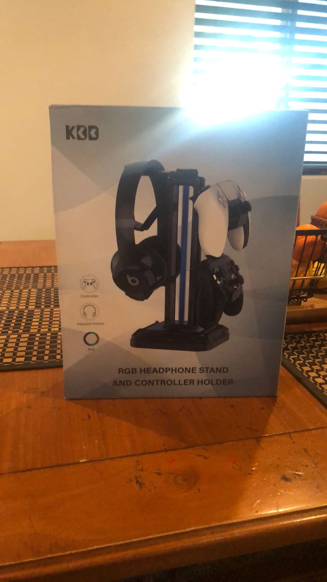 Headphone And Controller Holder