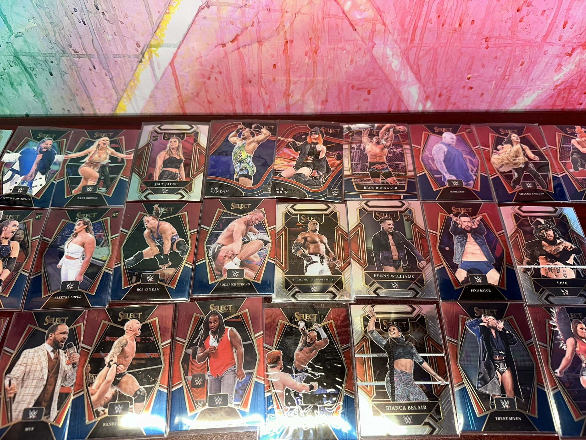WWE Panini Select Wrestling Card Lot