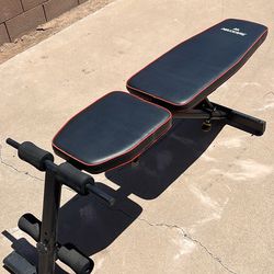 MaxKare Adjustable Weight Bench 