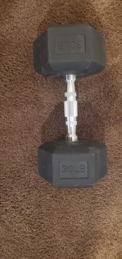 30 Lb  Dumbbell  Single 