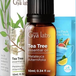 Australian Tea Tree Essential Oil - 0.34 Fl Oz - for Hair, Skin, Diffuser