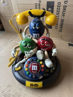 Vintage M&M’s Character Telephone – Collectible Candy Phone