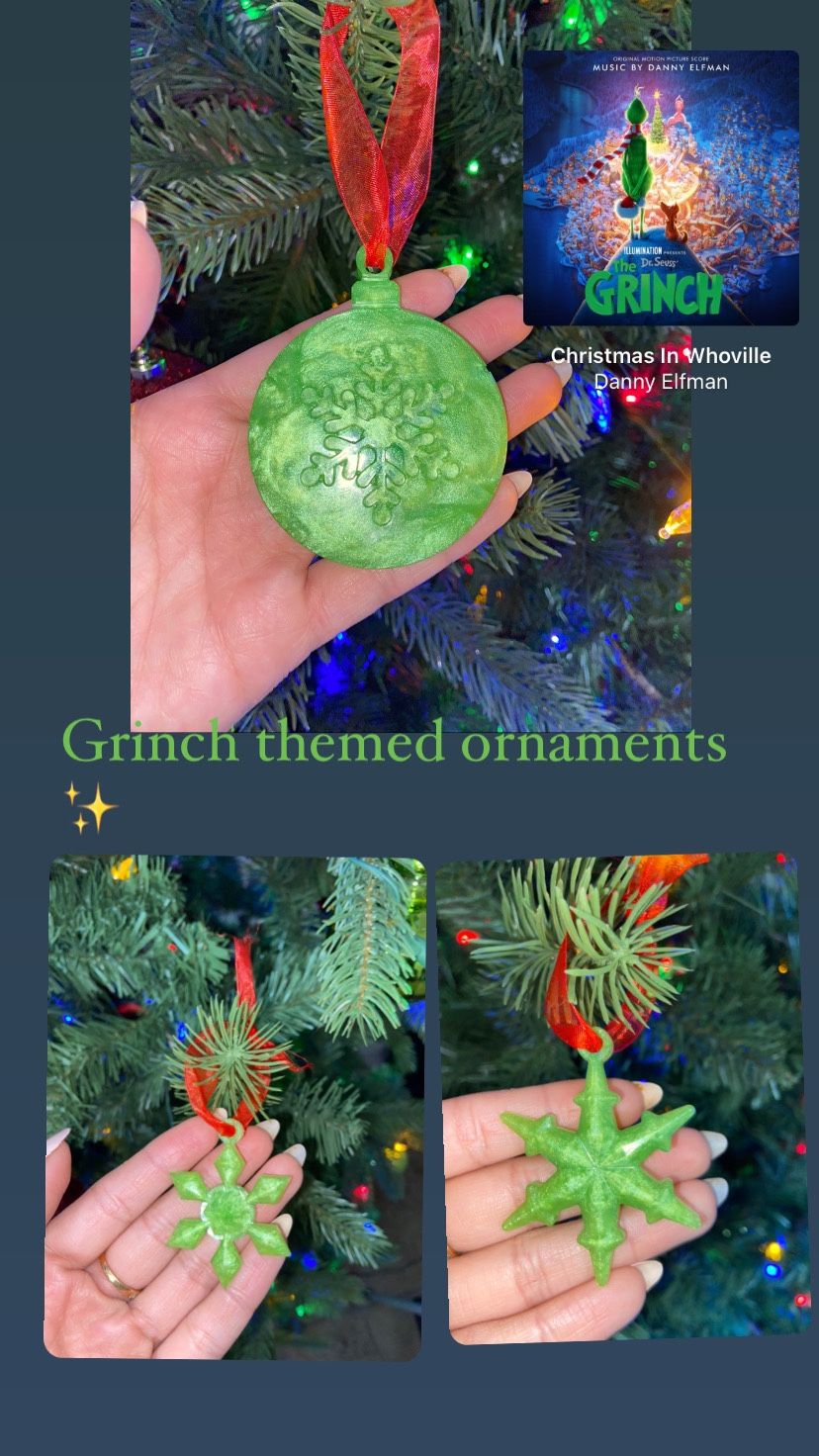 Grinch ornaments