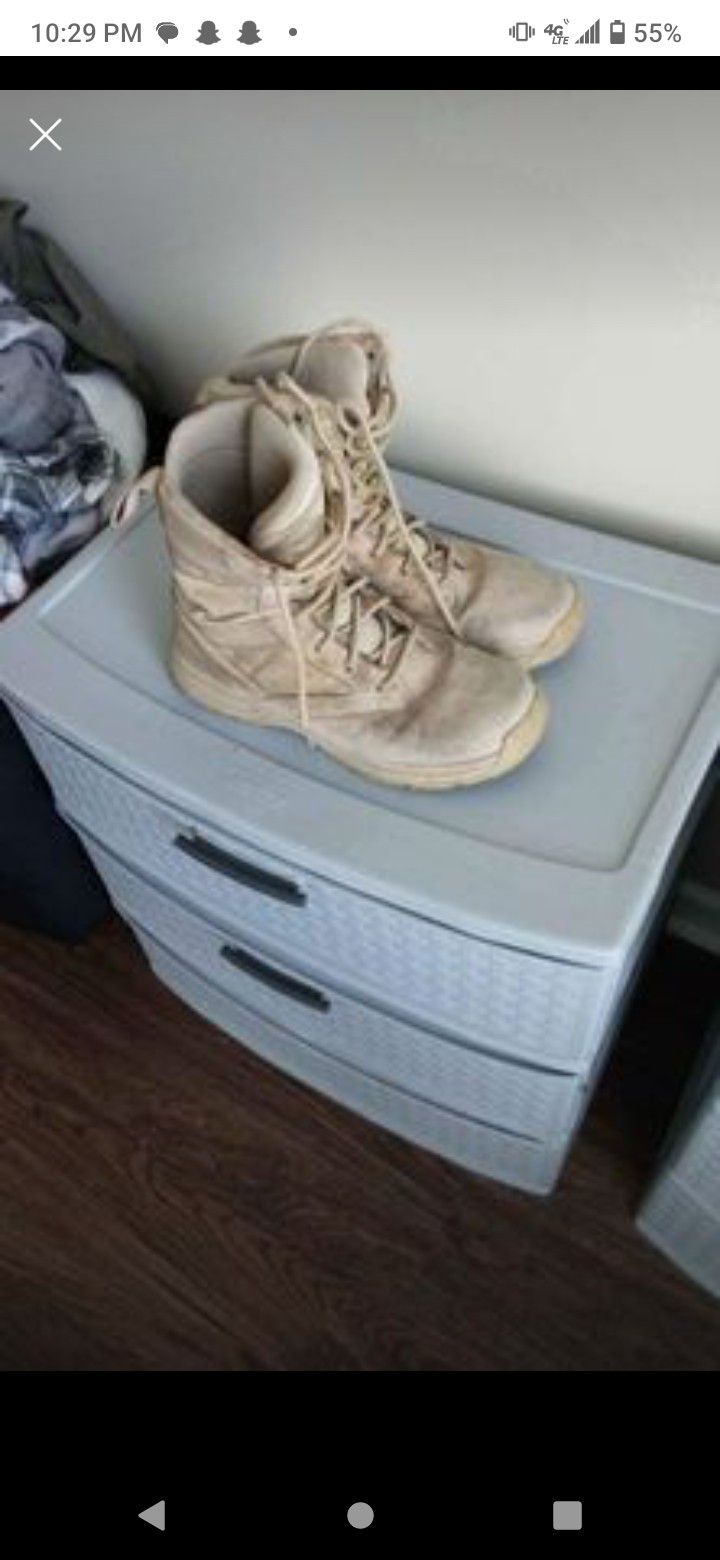 Army Style Boots 